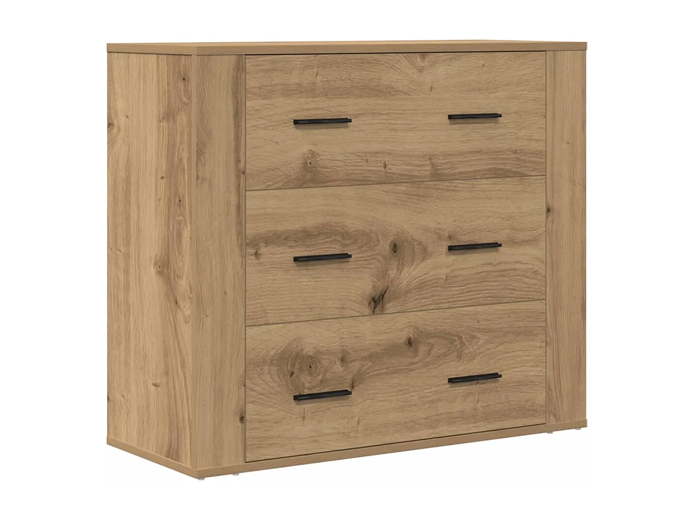 Credenza | Buffet | Armadio Rovere Artigianale 80x33x70 cm in Legno Multistrato