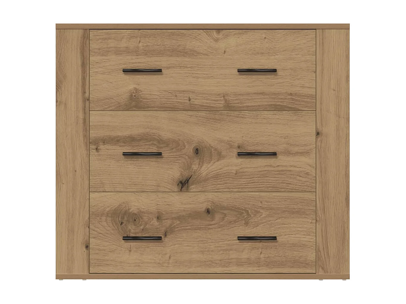 Credenza | Buffet | Armadio Rovere Artigianale 80x33x70 cm in Legno Multistrato