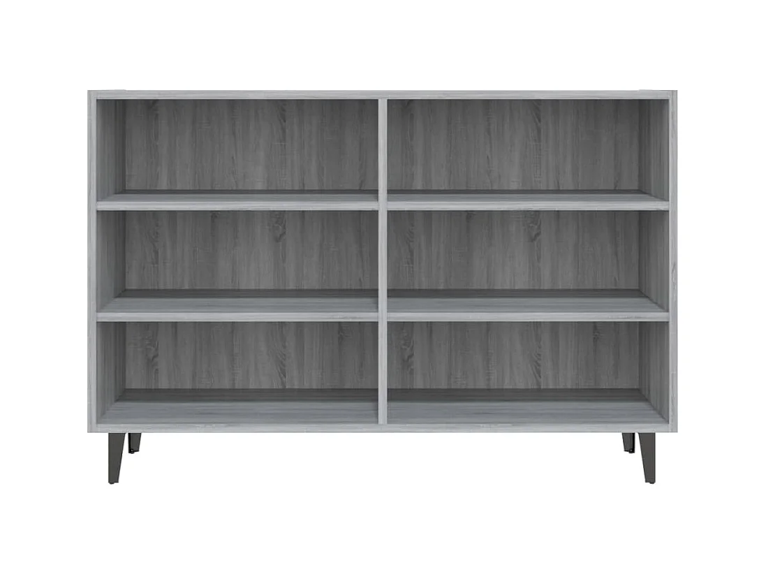 Buffet | Bahut | Meuble de rangement sonoma gris 103,5x35x70 cm bois d'ingénierie