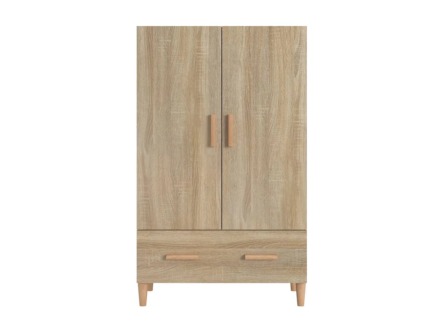 Buffet | Bahut | Meuble de rangement haut Chêne sonoma 70x31x115 cm Bois d'ingénierie