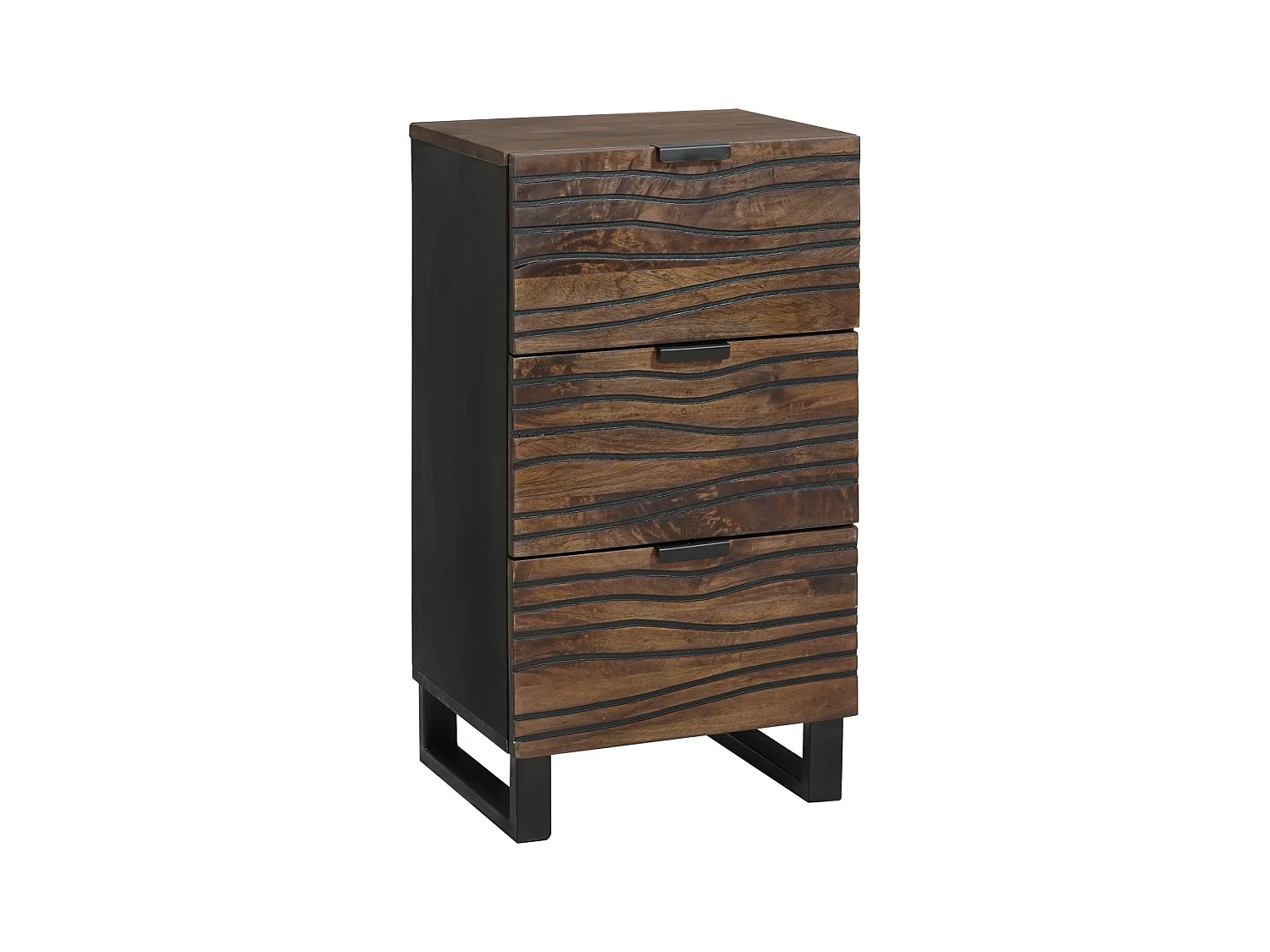 Buffet | Bahut | Meuble de rangement - 40x33.5x75 cm en bois de mangue massif