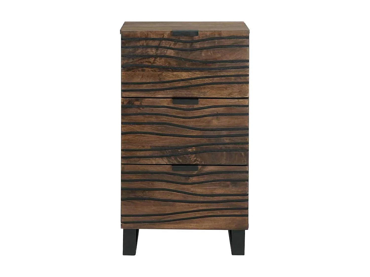 Buffet | Bahut | Meuble de rangement - 40x33.5x75 cm en bois de mangue massif