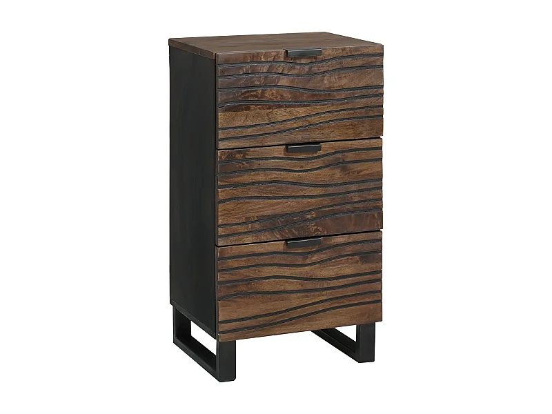 Credenza | Mobile | Armadio - 40x33.5x75 cm in legno di mango massello