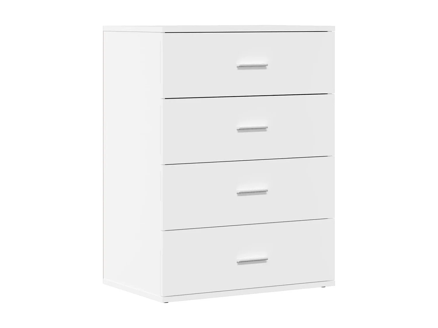 Buffets | Bahuts | Meuble de rangement 2 pcs blanc 60x39x80 cm bois d’ingénierie