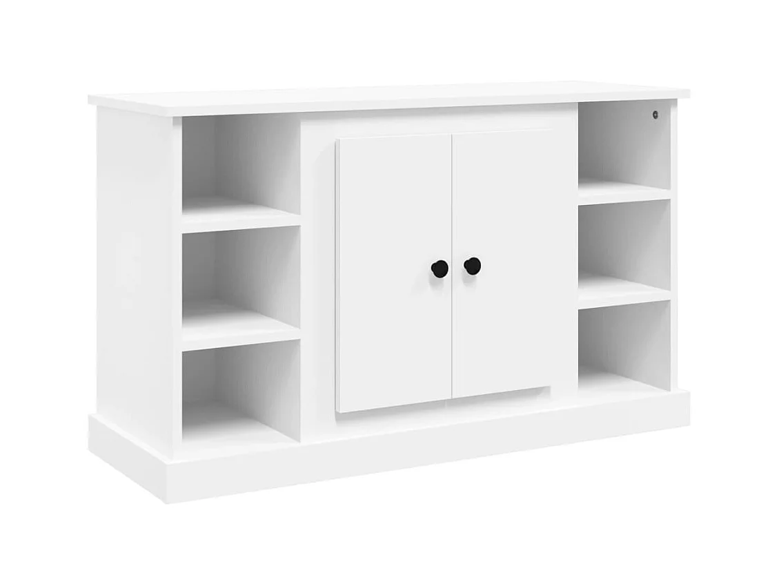 Buffet | Bahut | Meuble de rangement Blanc 100x35,5x60 cm Bois d'ingénierie