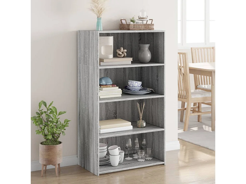 Buffet | Bahut | Meuble de rangement haut sonoma gris 70x41x124 cm bois d'ingénierie