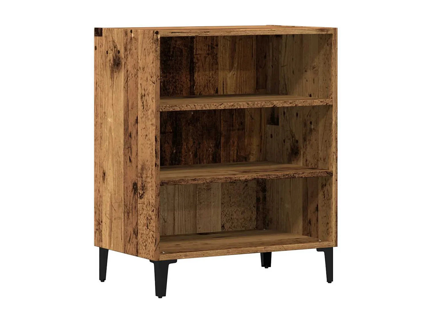 Buffet | Bahut | Meuble de rangement vieux bois 57x35x70 cm bois d'ingénierie