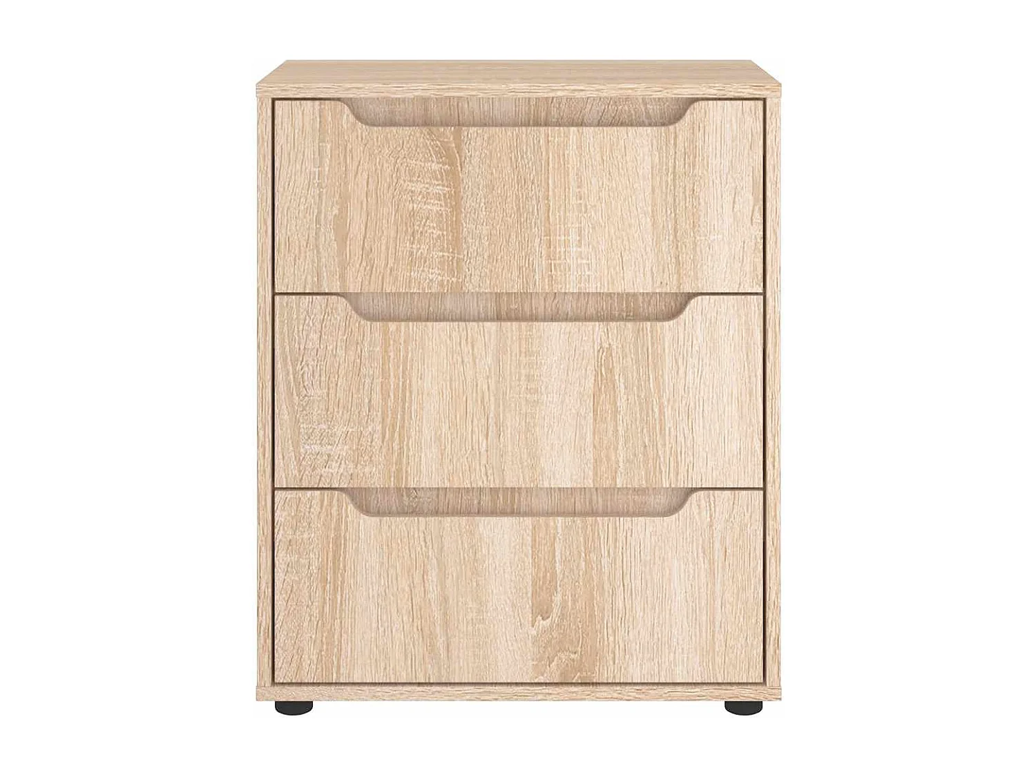 Buffet | Commode à tiroir | Meuble de rangement VISNES chêne sonoma 60x40x73 cm bois d'ingénierie