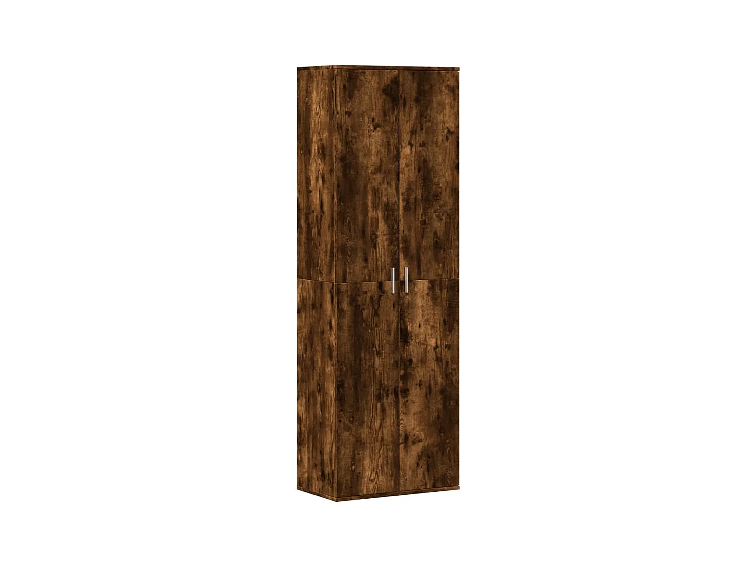 Credenza | Buffet | Armadio Rovere Fumo 60x35x180 cm in Legno Multistrato