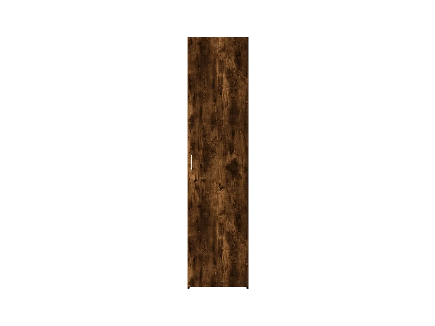 Buffet | Bahut | Meuble de rangement haut chêne fumé 45x42,5x185 cm bois d'ingénierie