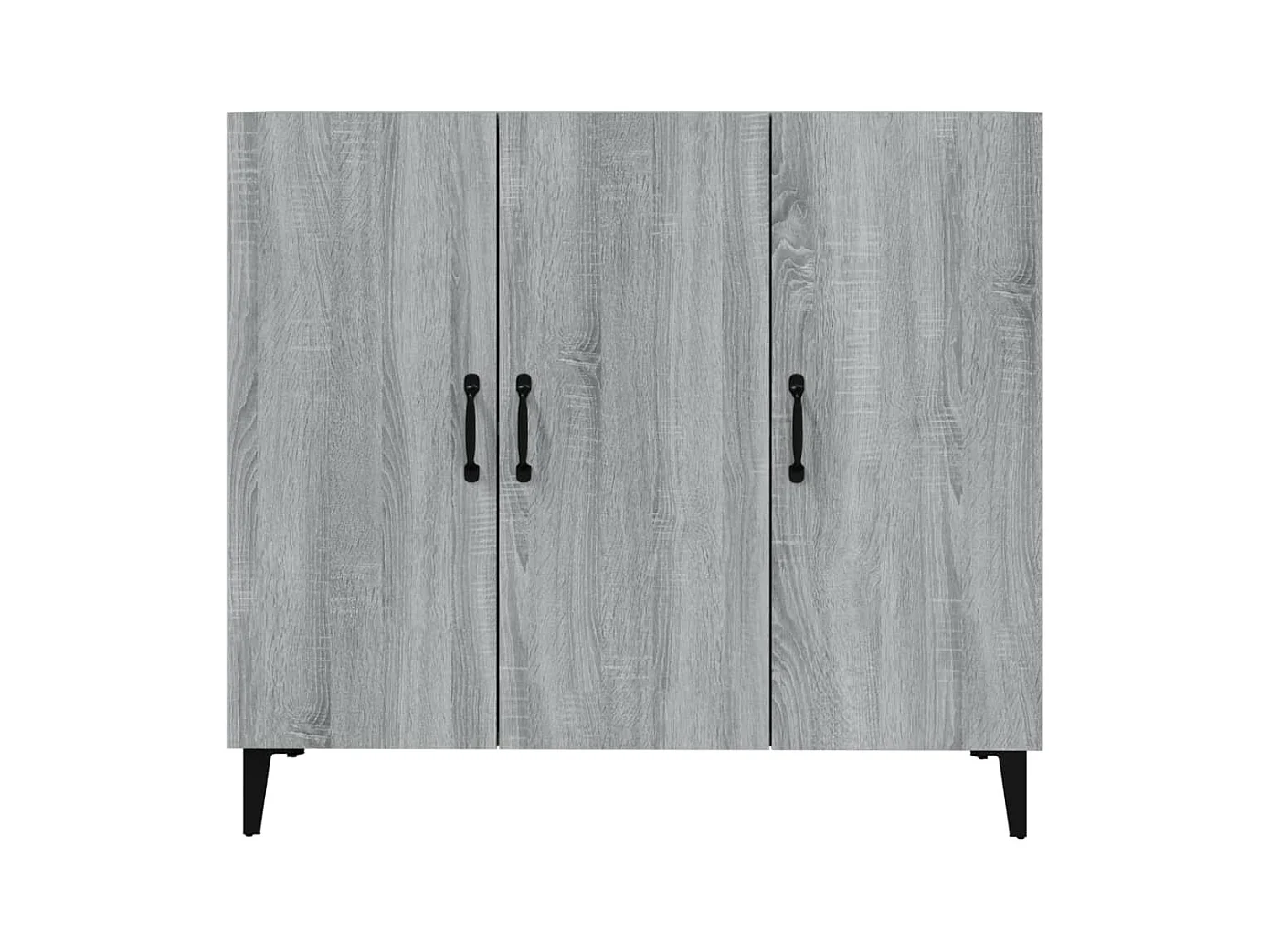 Buffet | Bahut | Meuble de rangement sonoma gris 90x34x80 cm bois d'ingénierie