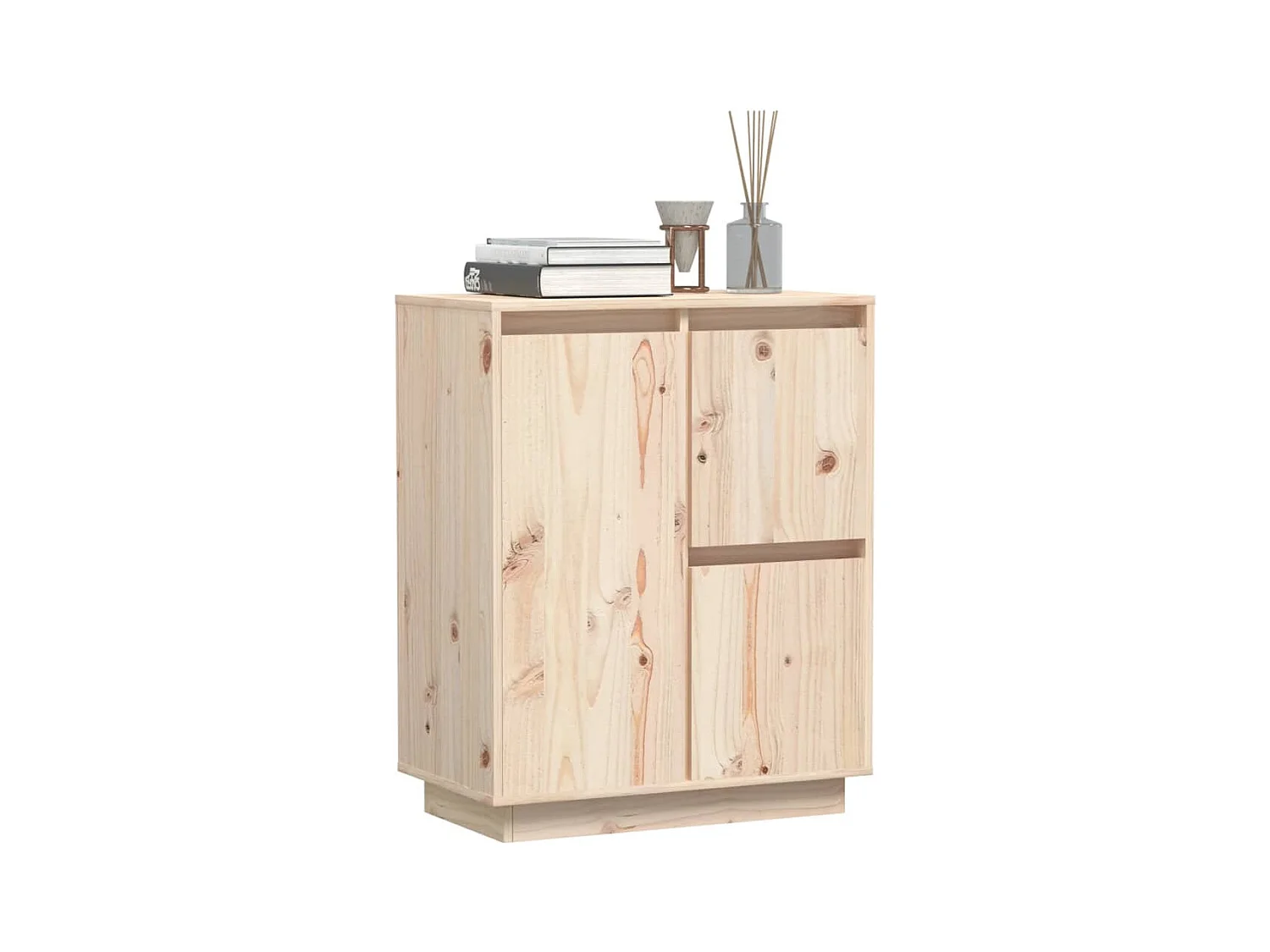 Buffet | Bahut | Meuble de rangement 60x34x75 cm Bois massif de pin