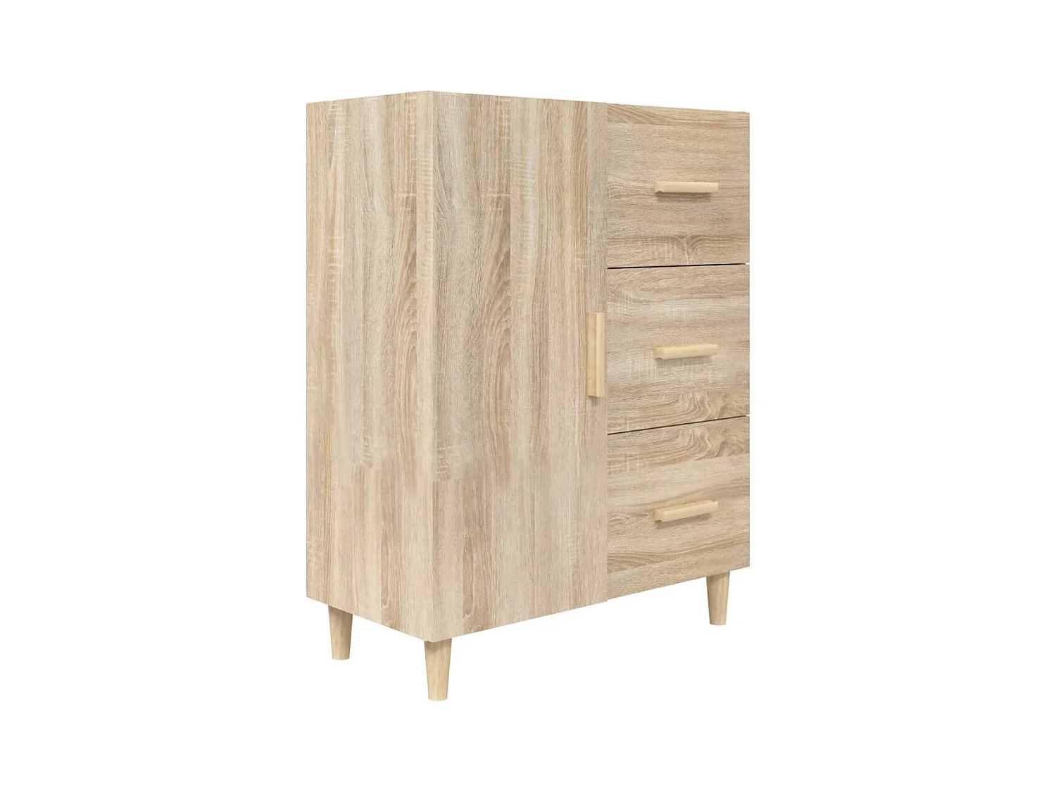 Credenza | Buffet | Armadio Rovere Sonoma 69,5x34x90 cm in Legno Multistrato