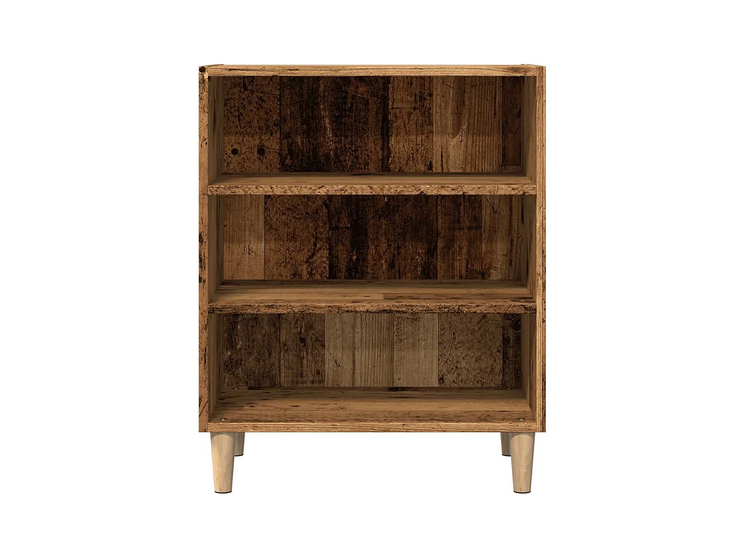 Buffet | Bahut | Meuble de rangement vieux bois 57x35x75 cm bois d'ingénierie
