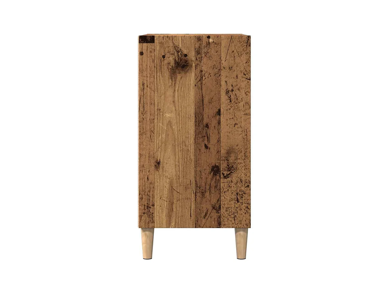 Buffet | Bahut | Meuble de rangement vieux bois 57x35x75 cm bois d'ingénierie