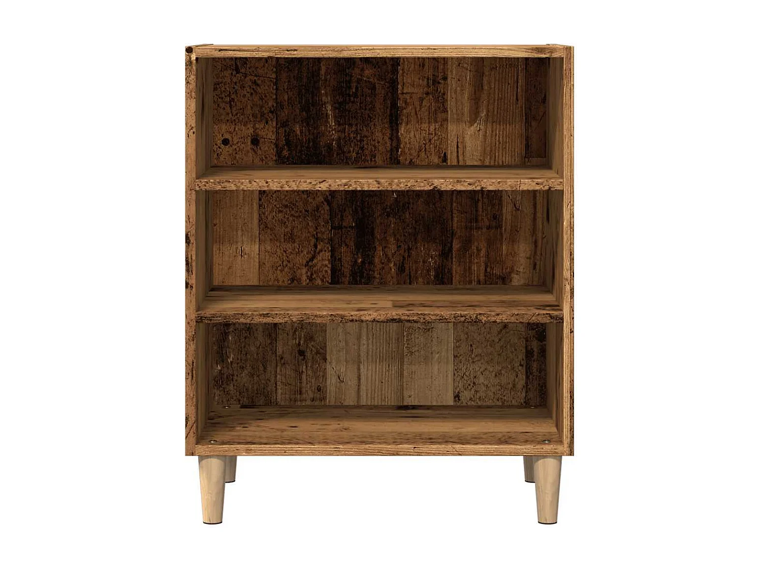 Buffet | Bahut | Meuble de rangement vieux bois 57x35x75 cm bois d'ingénierie