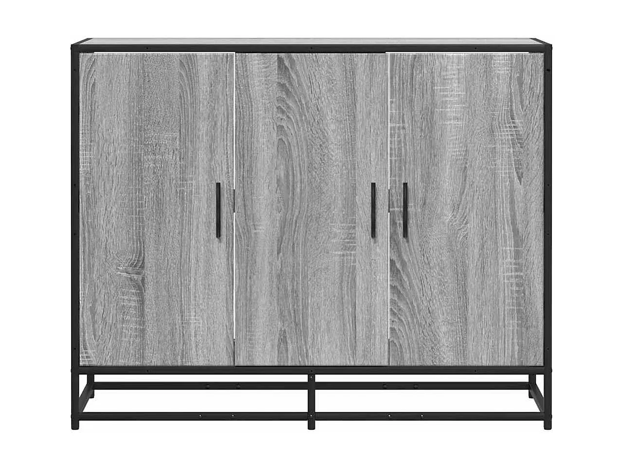 Buffet | Bahut | Meuble de rangement sonoma gris 94x35x76 cm bois d'ingénierie