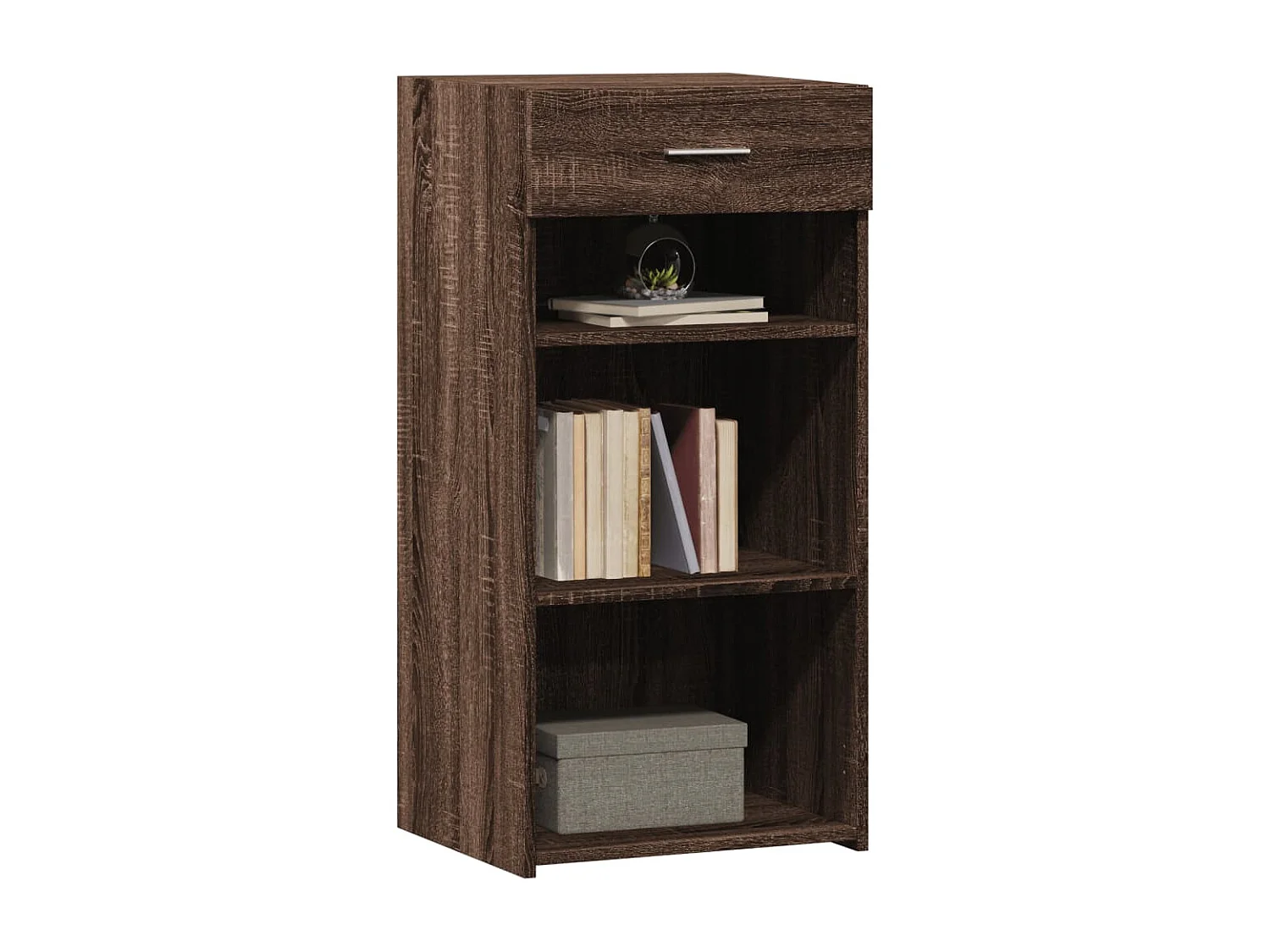 Credenza | Buffet | Armadio Rovere Marrone 45x42,5x93 cm in Legno Multistrato