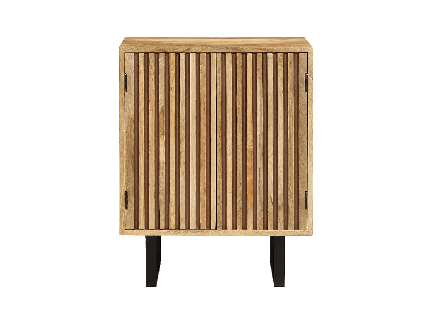 Buffet | Bahut | Meuble de rangement avec 2 portes 55x35x70 cm bois massif de manguier