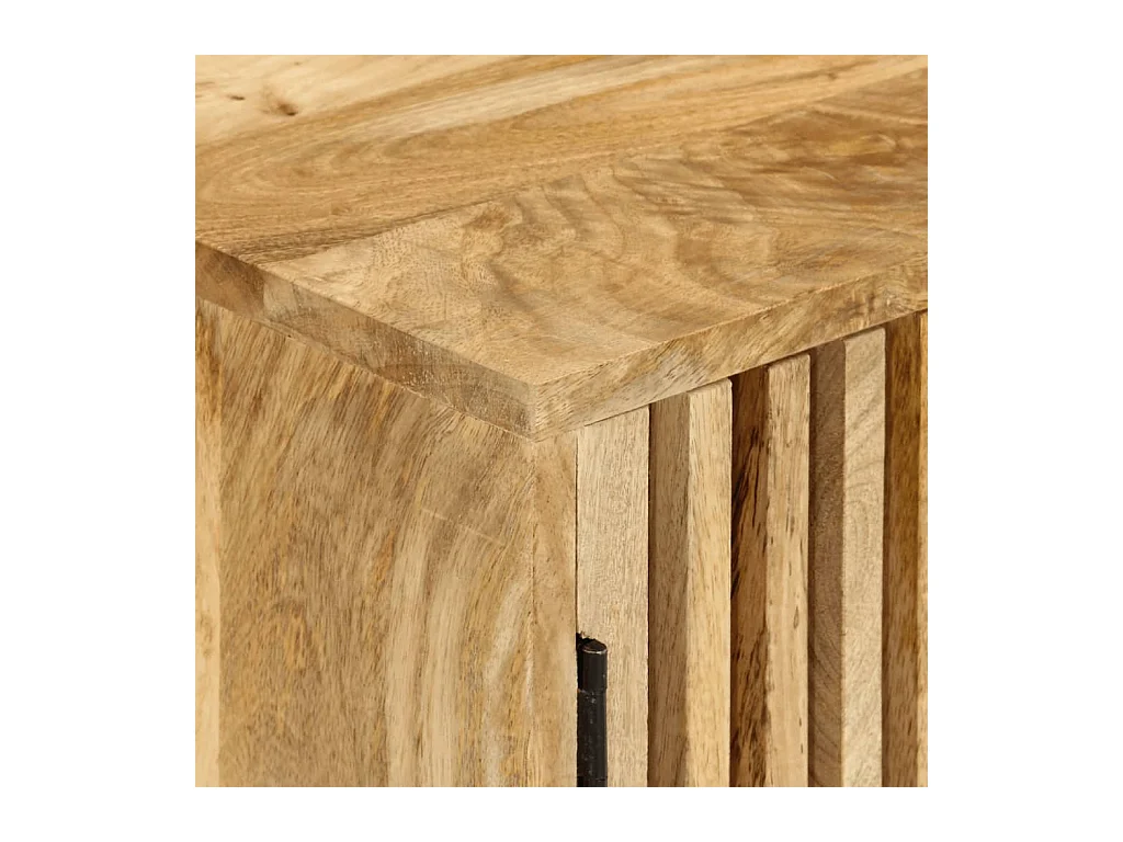 Buffet | Bahut | Meuble de rangement avec 2 portes 55x35x70 cm bois massif de manguier