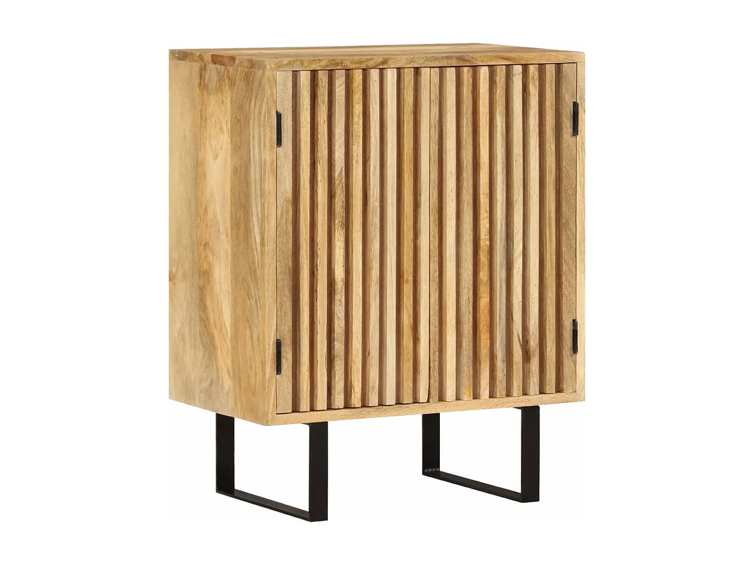 Buffet | Bahut | Meuble de rangement avec 2 portes 55x35x70 cm bois massif de manguier