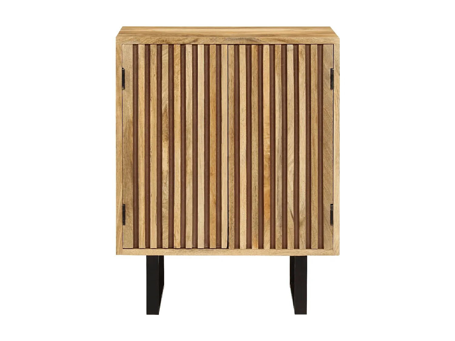 Buffet | Bahut | Meuble de rangement avec 2 portes 55x35x70 cm bois massif de manguier