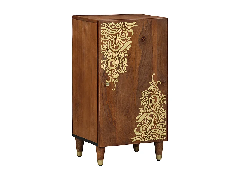 Buffet | Bahut | Meuble de rangement 40x33x75 cm en bois solide de mangue