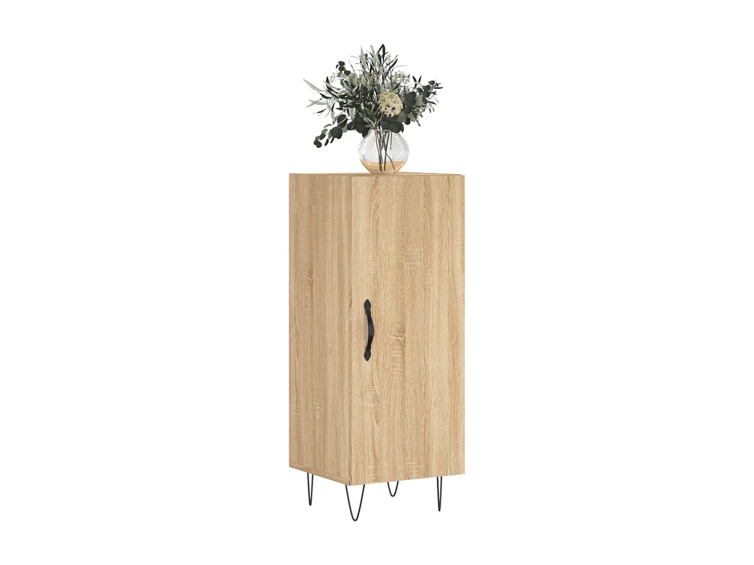 Buffet | Bahut | Meuble de rangement Chêne sonoma 34,5x34x90 cm Bois d'ingénierie