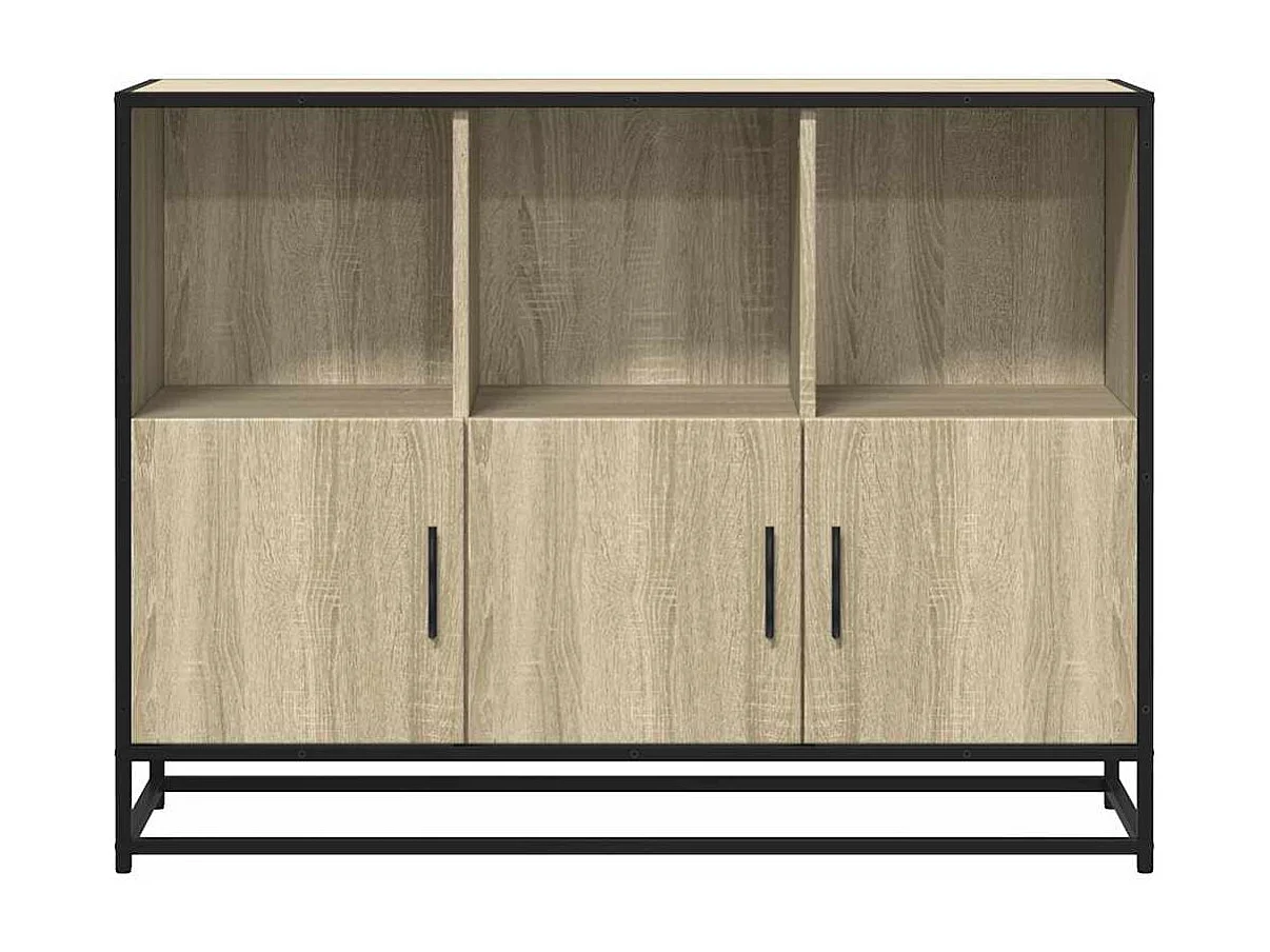 Buffet | Bahut | Meuble de rangement chêne sonoma 100x35x76 cm bois d'ingénierie
