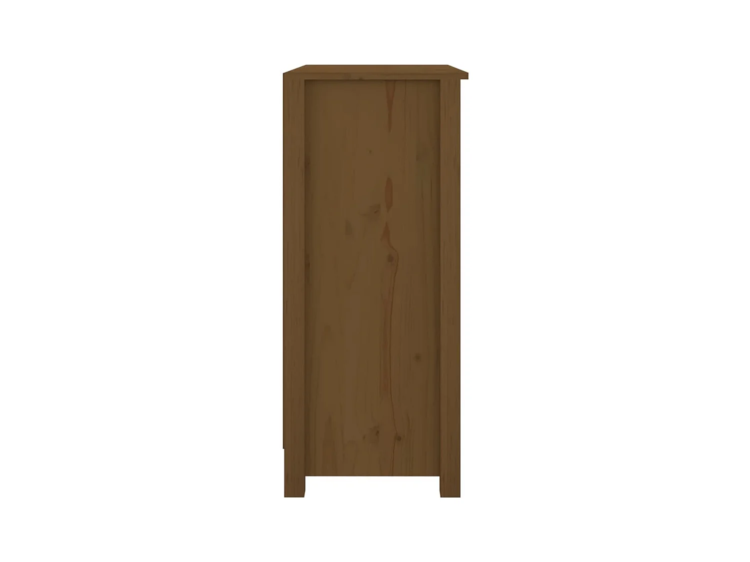 Buffet | Bahut | Meuble de rangement Marron miel 70x35x80 cm Bois massif de pin