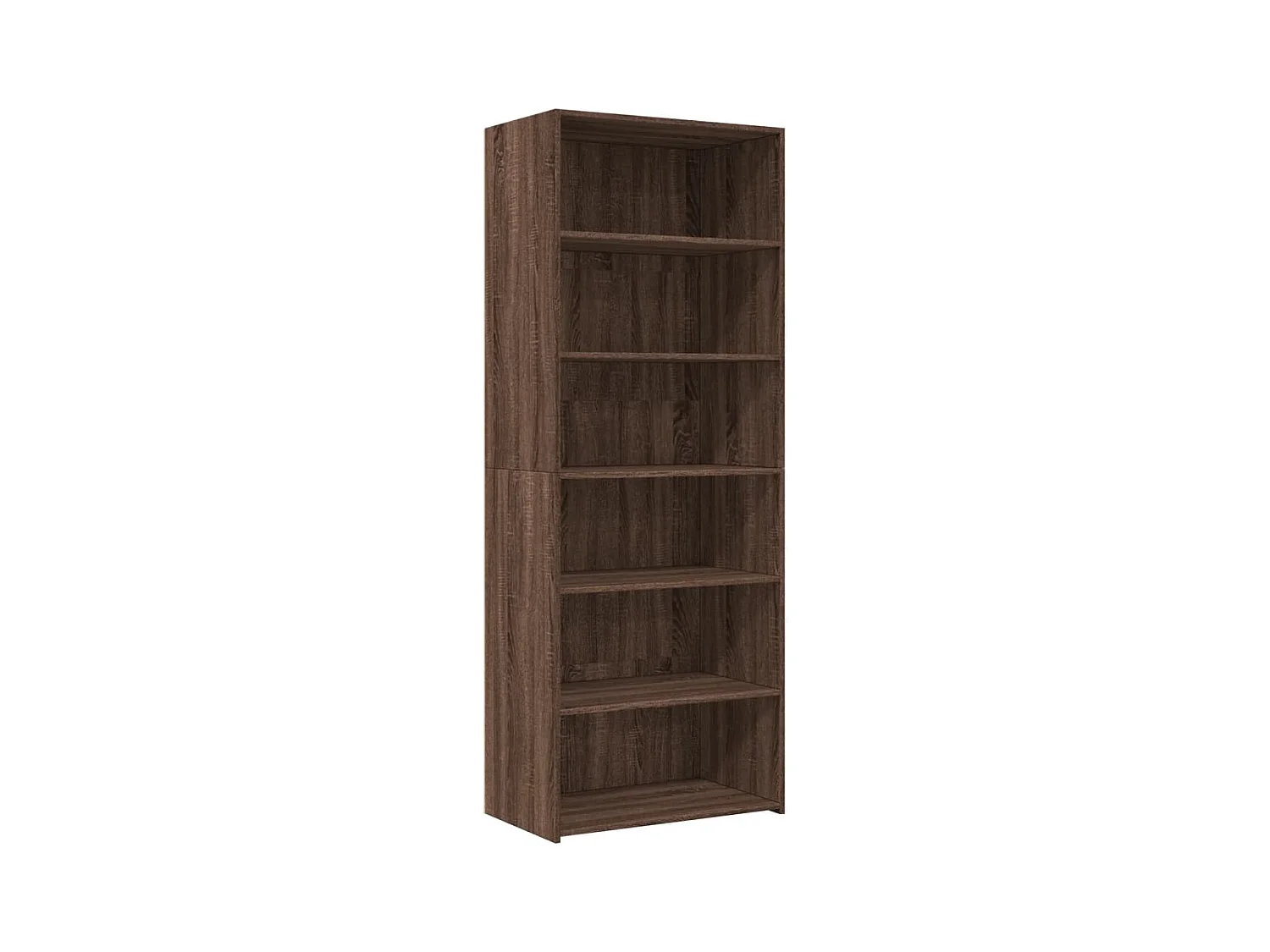 Buffet | Bahut | Meuble de rangement haut chêne marron 70x41x185 cm bois d'ingénierie