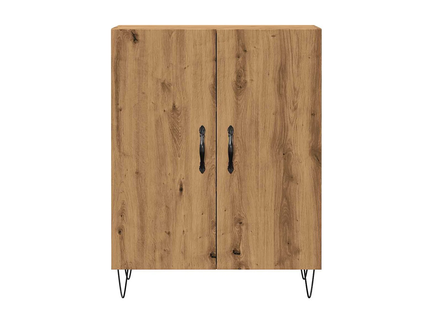 Credenza | Buffet | Armadio Rovere Artigianale 69,5x34x90 cm in Legno Multistrato