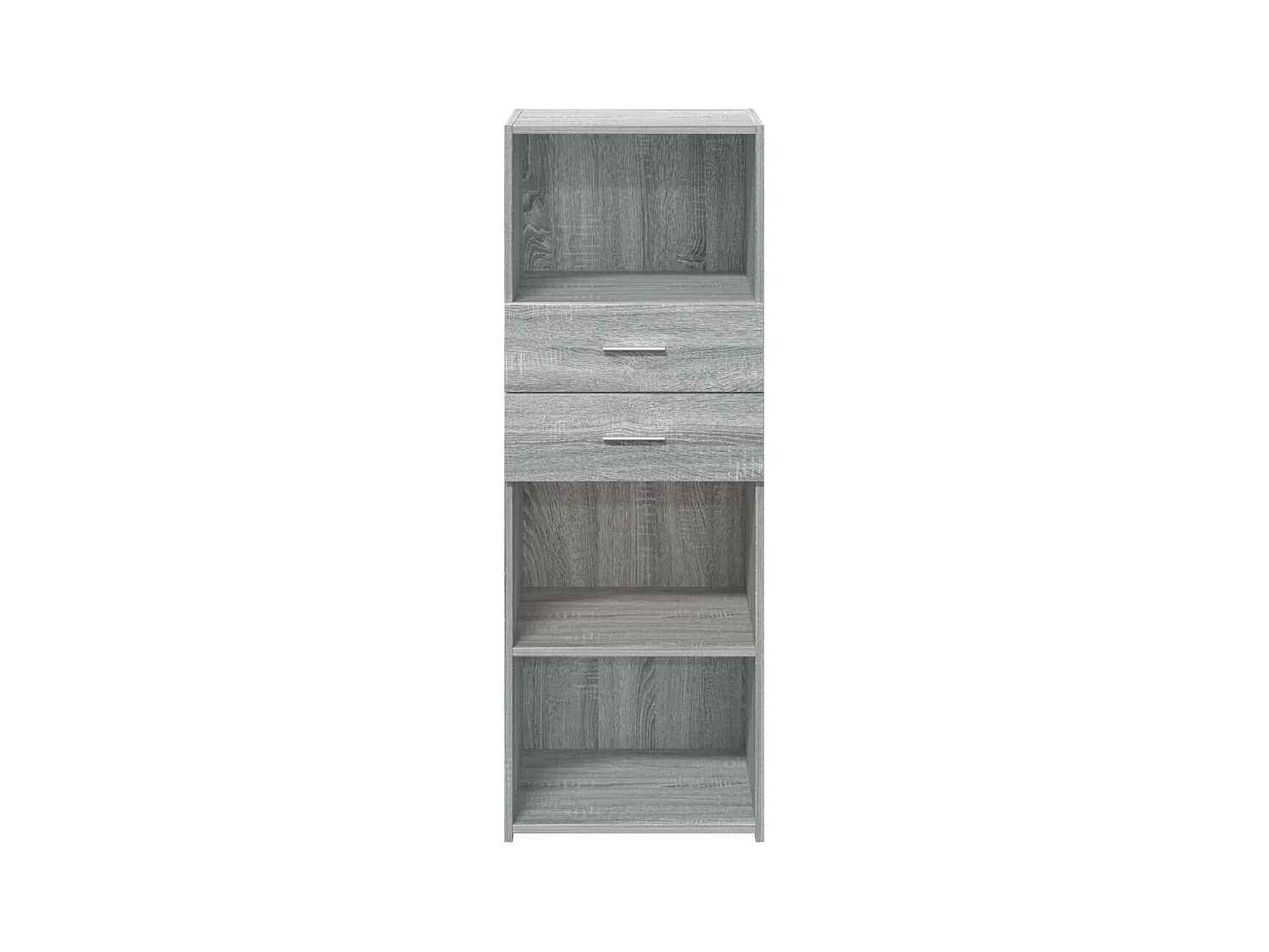 Buffet | Bahut | Meuble de rangement haut sonoma gris 45x42,5x124 cm bois d'ingénierie