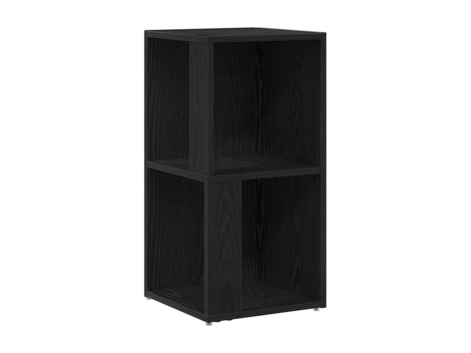 Buffet | Bahut | Meuble de rangement d'angle Noir Chêne 33x33x67 cm Bois d'ingénierie