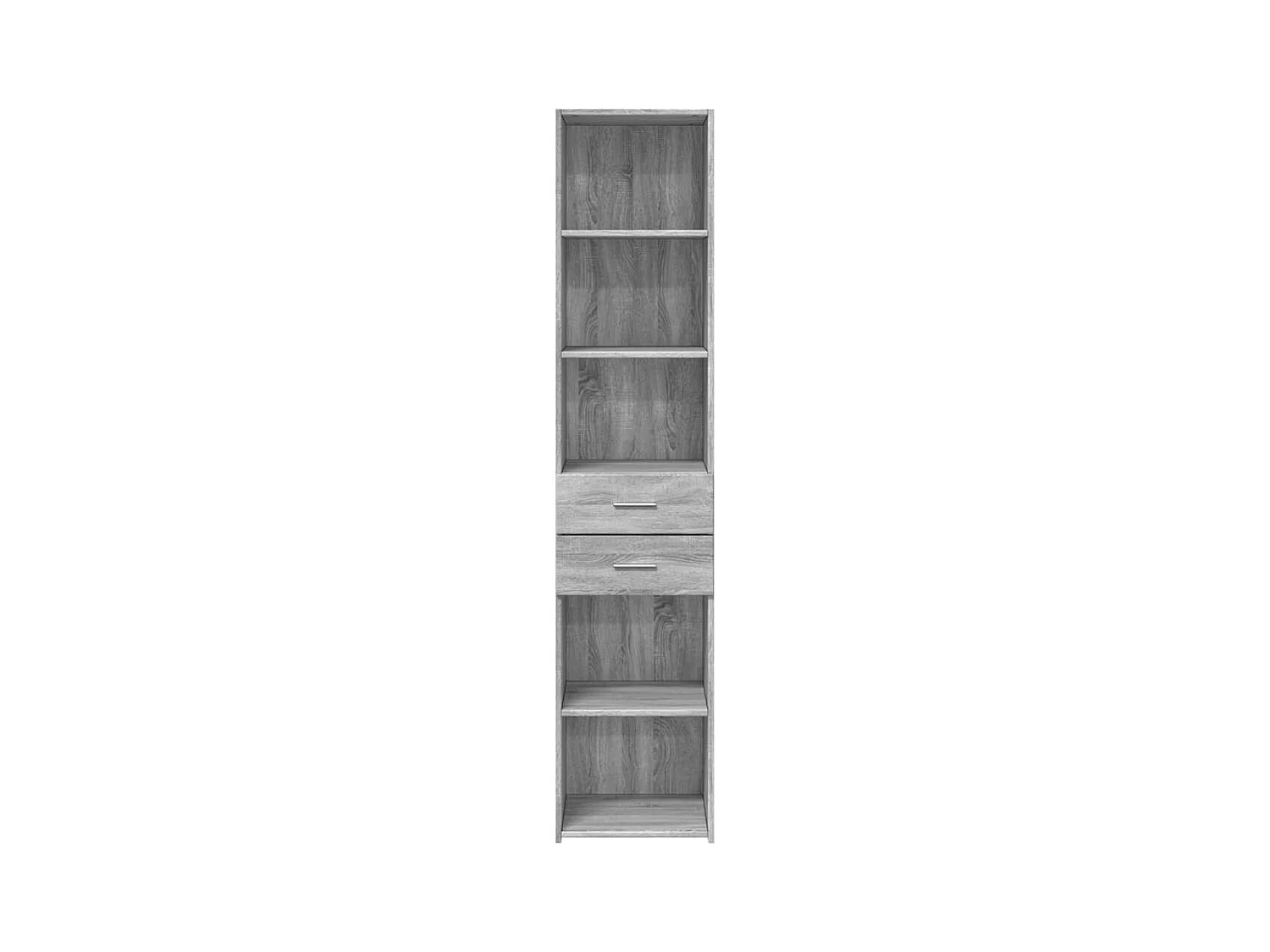 Buffet | Bahut | Meuble de rangement haut sonoma gris 40x42,5x185 cm bois d'ingénierie