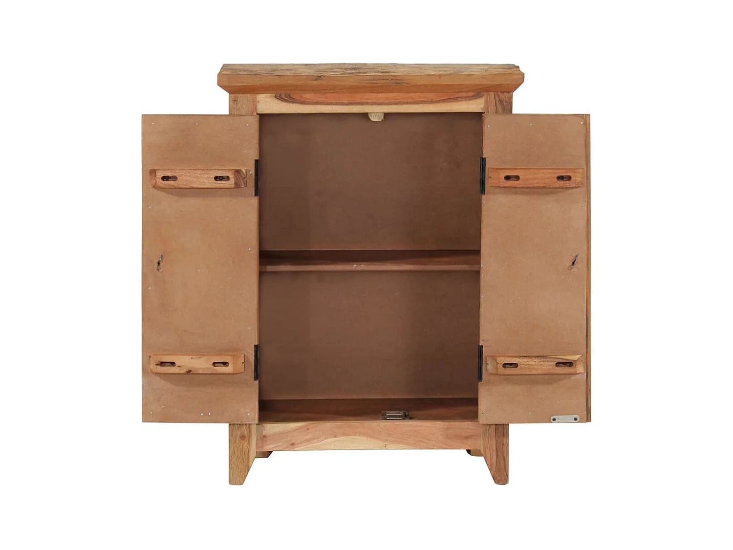 Buffet | Bahut | Meuble de rangement 55x33x75 cm bois massif d'acacia et bois de récupération