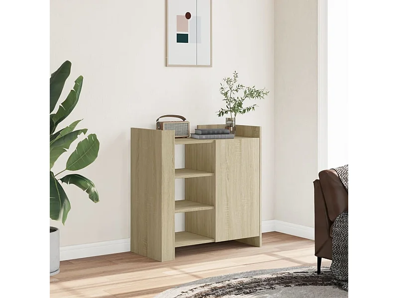 Credenza | Buffet | Armadio Rovere Sonoma 73,5x35x75 cm in Legno Multistrato