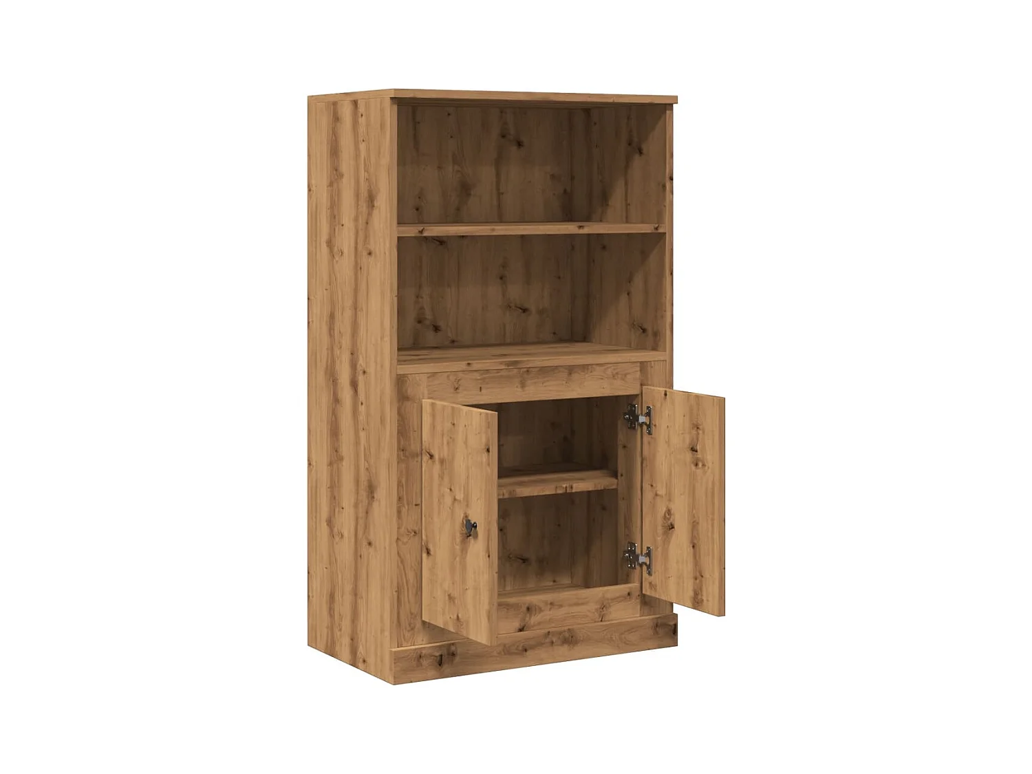 Credenza | Buffet | Armadio Rovere Artigianale 60x35,5x103,5 cm Legno Multistrato