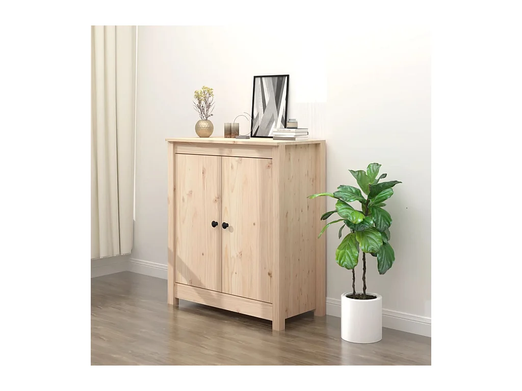 Buffet | Bahut | Meuble de rangement 70x35x80 cm Bois massif de pin