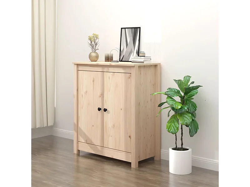 Buffet | Bahut | Meuble de rangement 70x35x80 cm Bois massif de pin