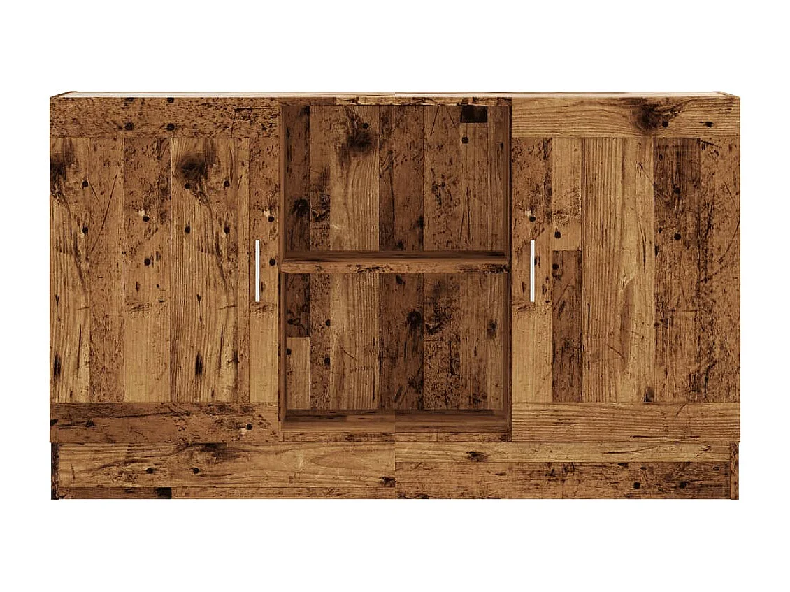 Credenza | Buffet | Armadio Legno Antico 120x30,5x70 cm in Truciolato