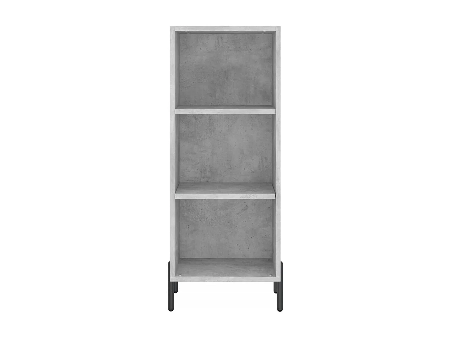 Buffet | Bahut | Meuble de rangement gris béton 34,5x32,5x90 cm bois d'ingénierie