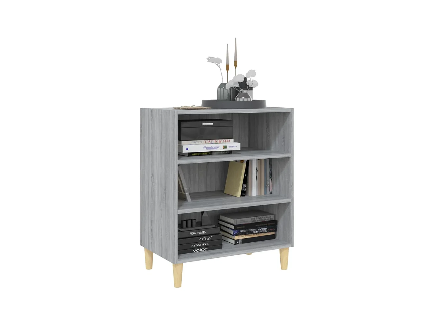 Buffet | Bahut | Meuble de rangement sonoma gris 57x35x70 cm bois d'ingénierie