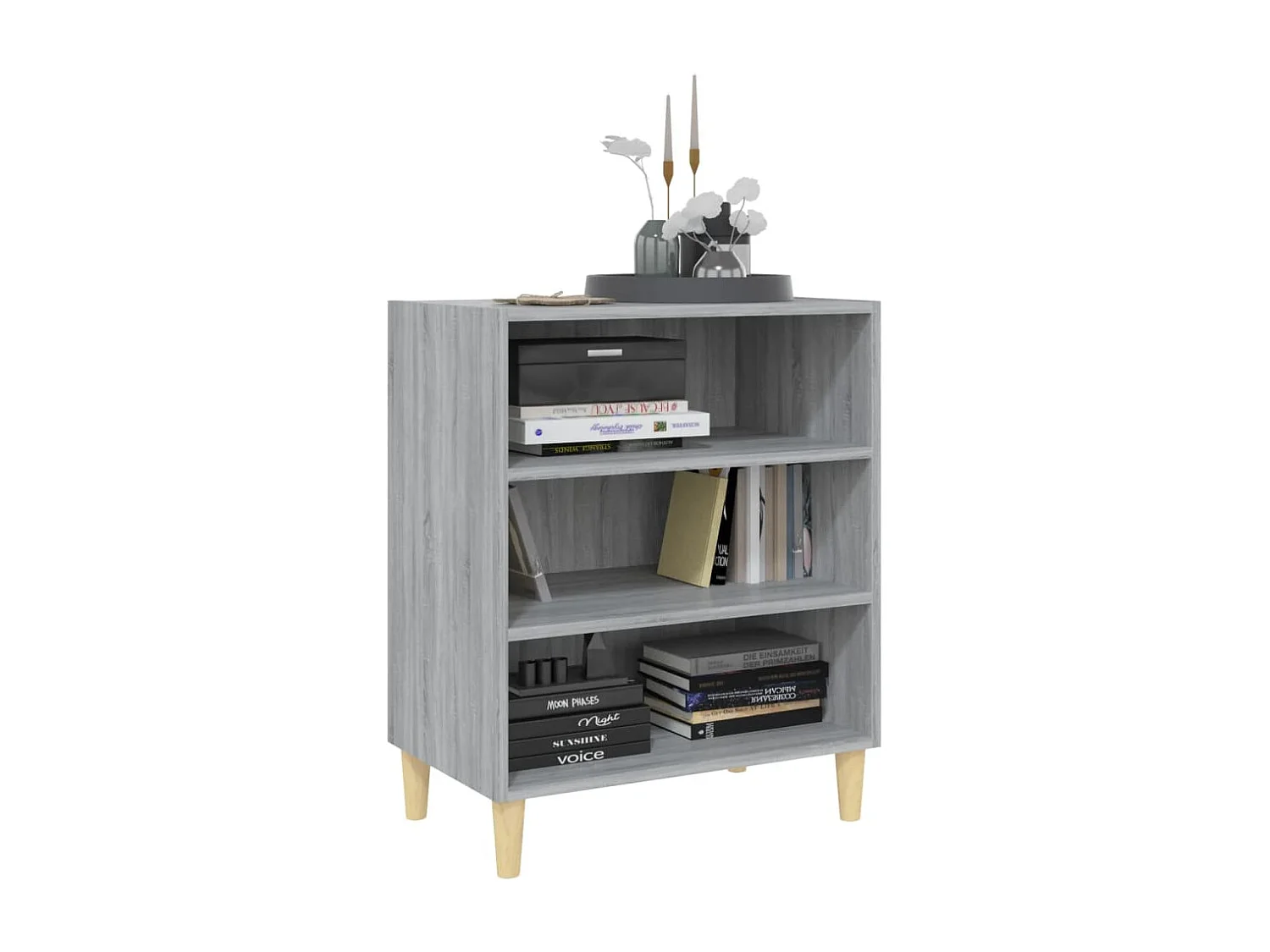 Buffet | Bahut | Meuble de rangement sonoma gris 57x35x70 cm bois d'ingénierie