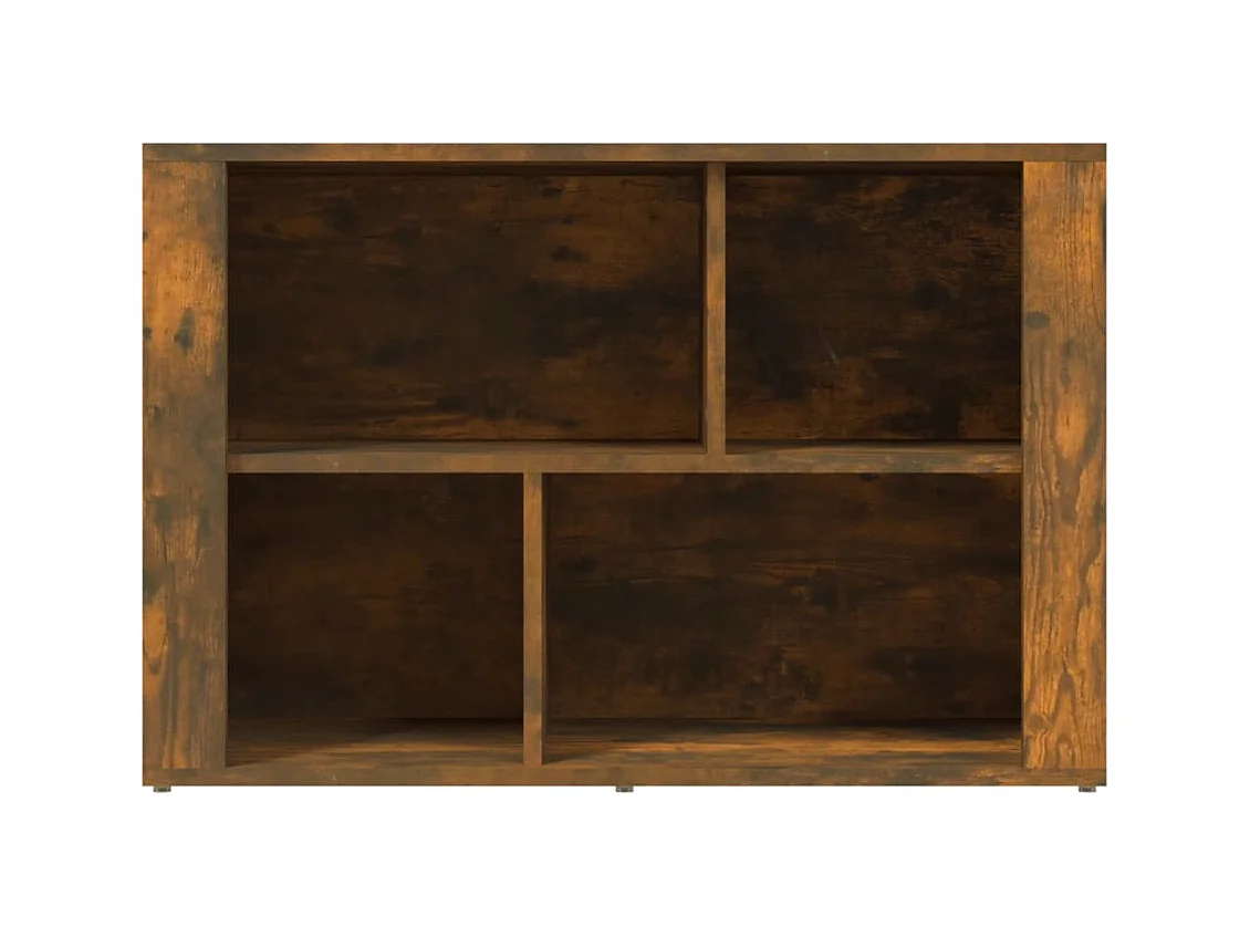 Credenza | Buffet | Armadio Rovere Fumo 80x30x54 cm in Legno Multistrato