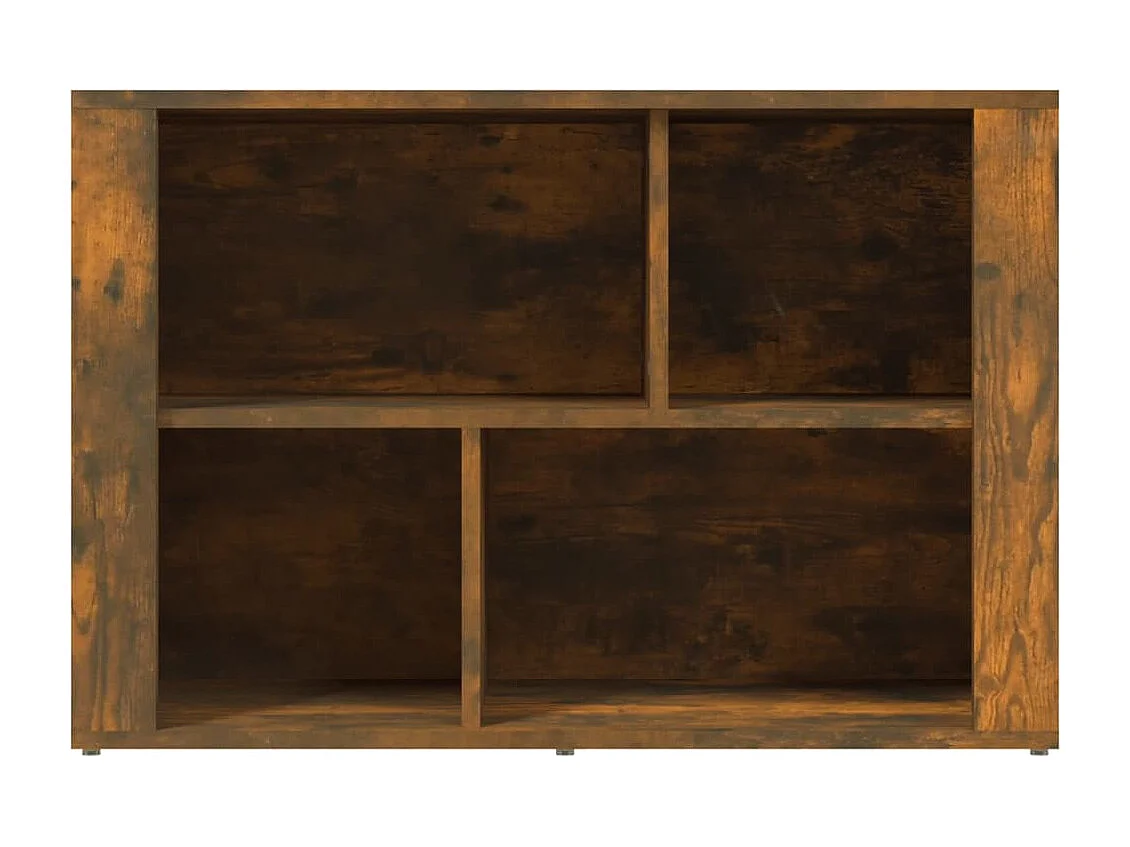 Buffet | Bahut | Meuble de rangement Chêne fumé 80x30x54 cm Bois d'ingénierie