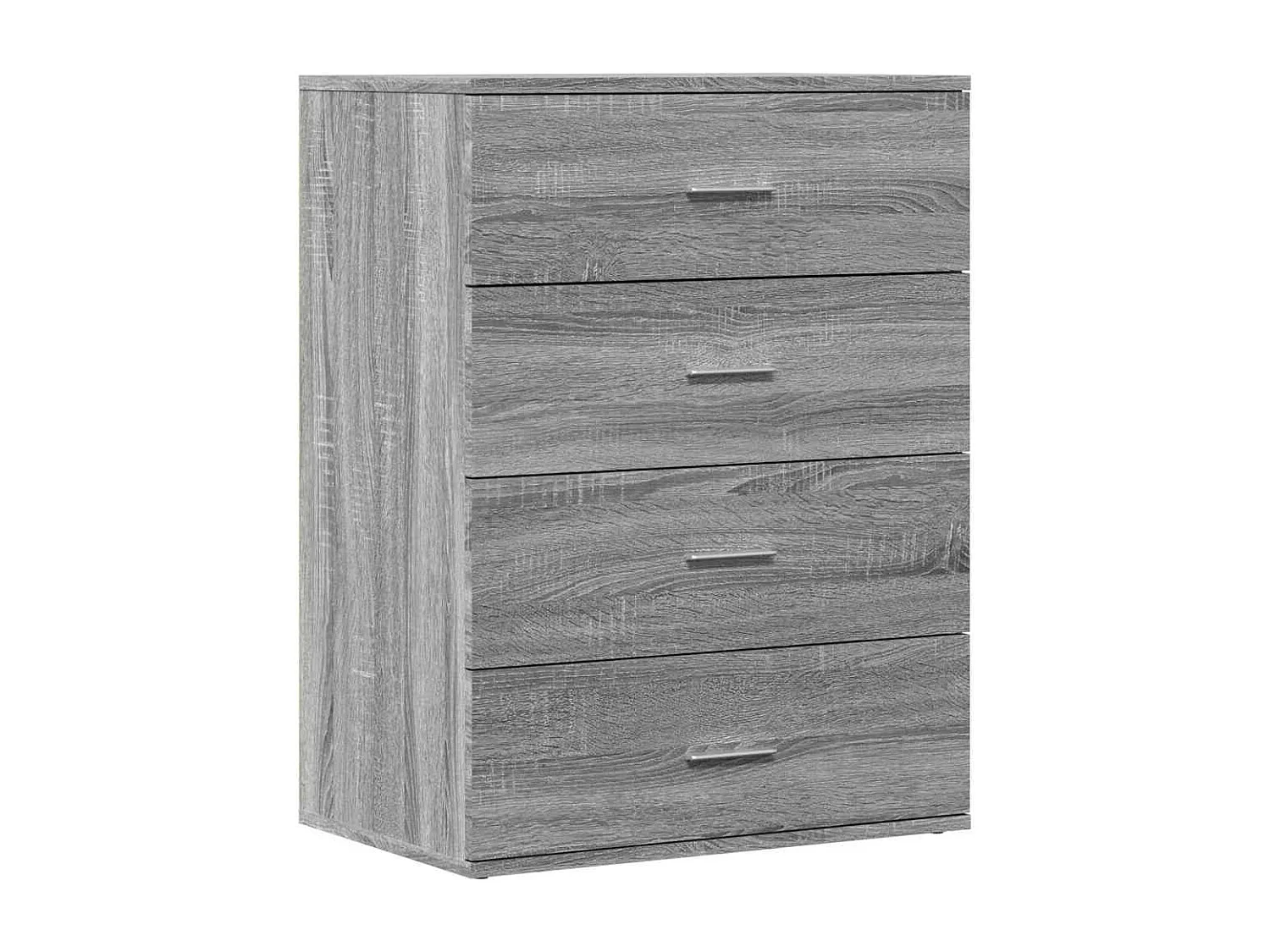 Credenza | Buffet | Armadio Grigio Sonoma 60x39x80 cm in Legno Multistrato
