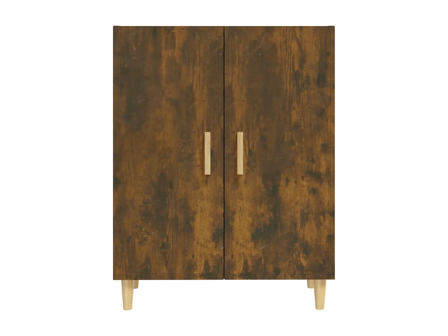 Buffet | Bahut | Meuble de rangement Chêne fumé 70x34x90 cm Bois d'ingénierie