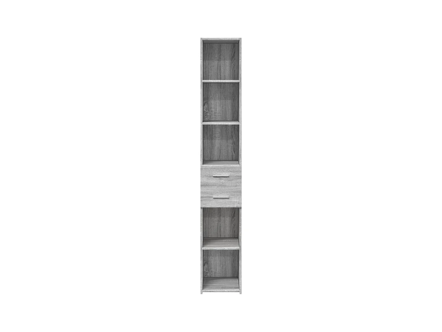 Buffet | Bahut | Meuble de rangement haut sonoma gris 30x42,5x185 cm bois d'ingénierie
