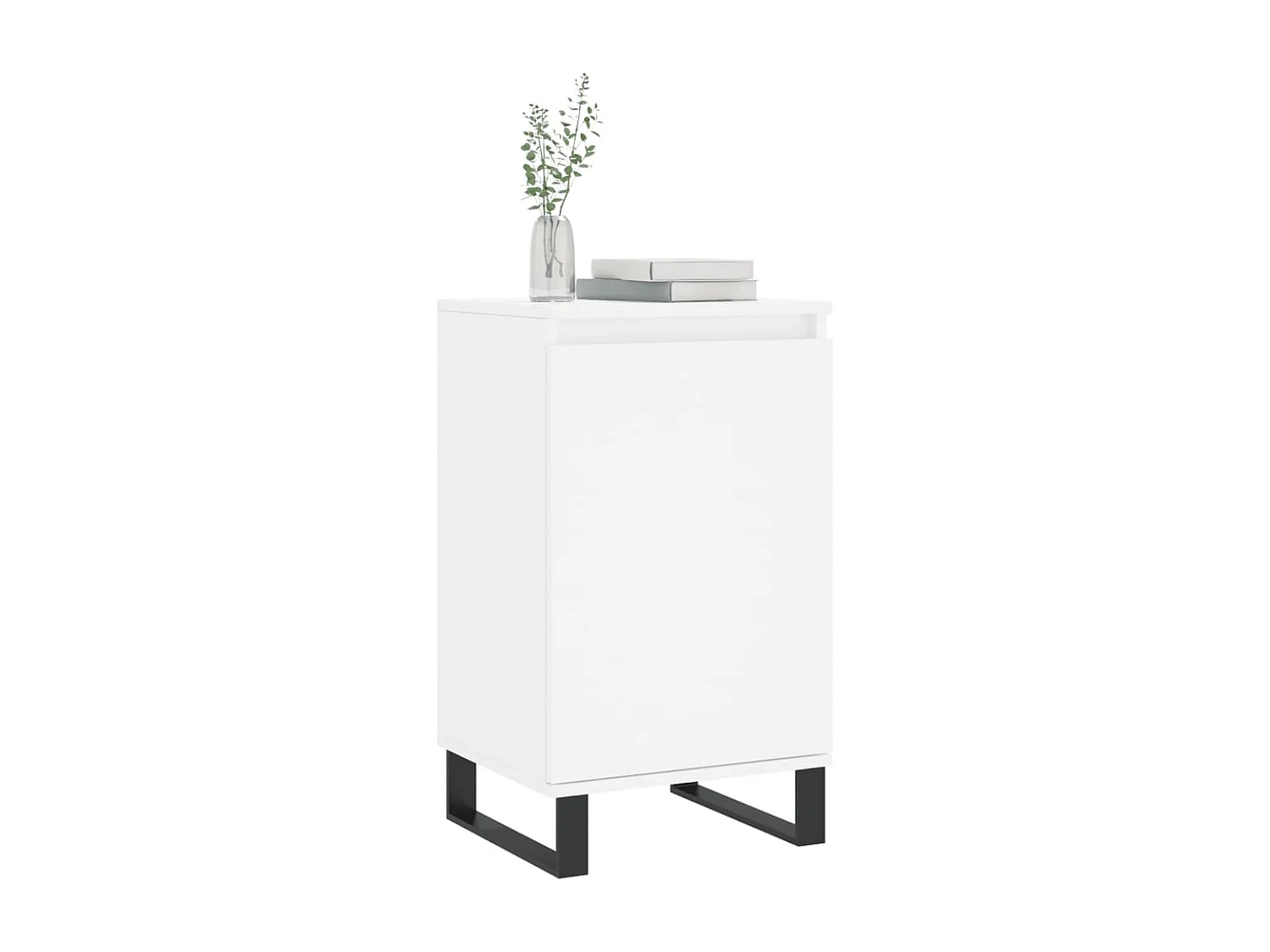 Buffet | Bahut | Meuble de rangement blanc 40x35x70 cm bois d’ingénierie